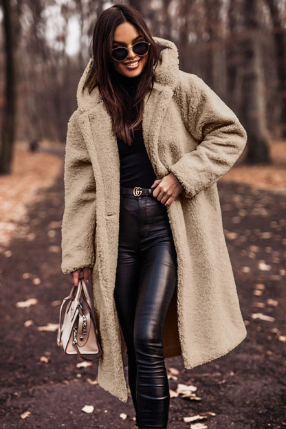 Manteau d'Hiver Chaud et Élégant pour Femme