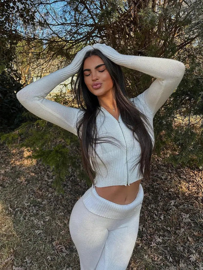 Ensemble survêtement décontracté 2 pièces confortable