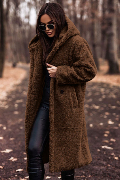 Manteau d'Hiver Chaud et Élégant pour Femme