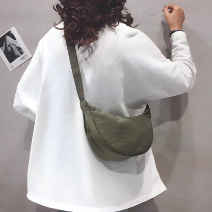 Sac à Bandoulière Croissant Luxe pour Femmes