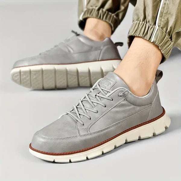 Baskets En Cuir À Lacets Tendance Pour Homme