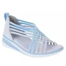 Sandales compensées à bride cheville chic pour un confort estival