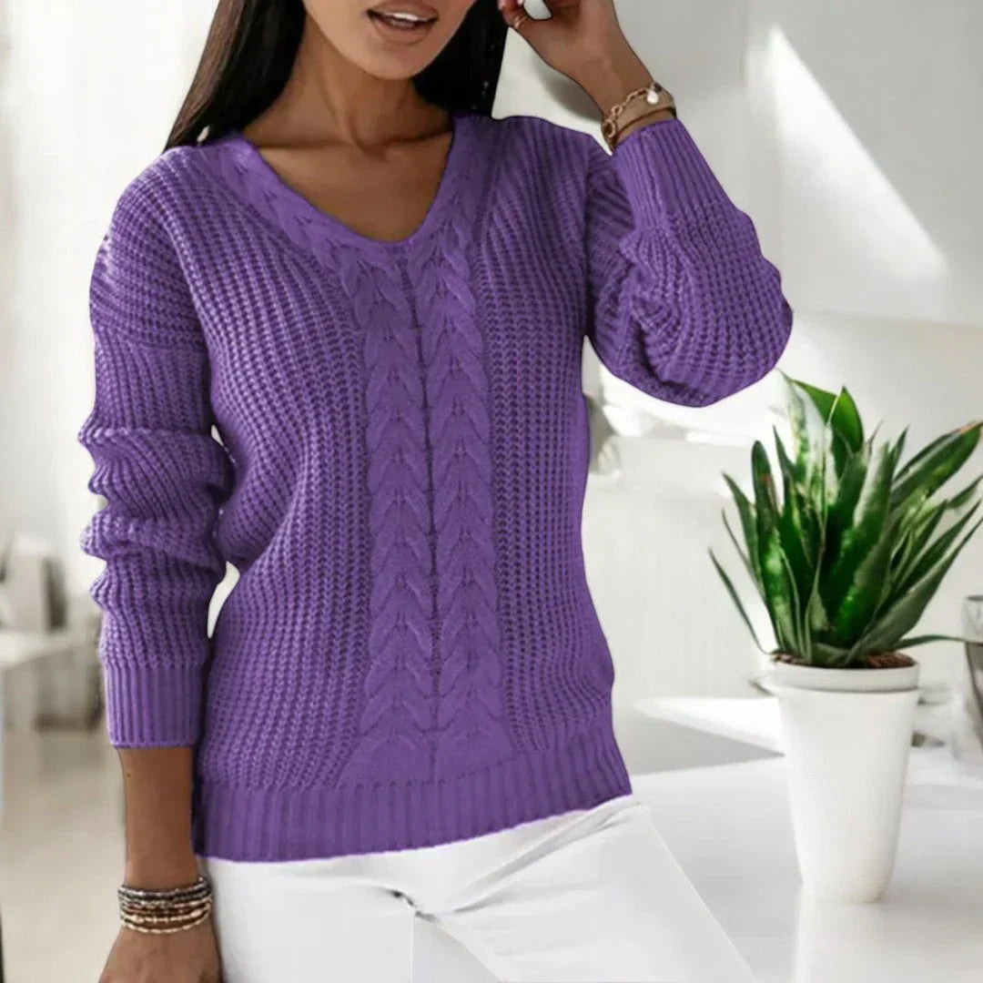 Pull en maille douillet pour femmes