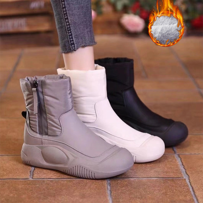 Bottes d'hiver antidérapantes et confortables pour femmes