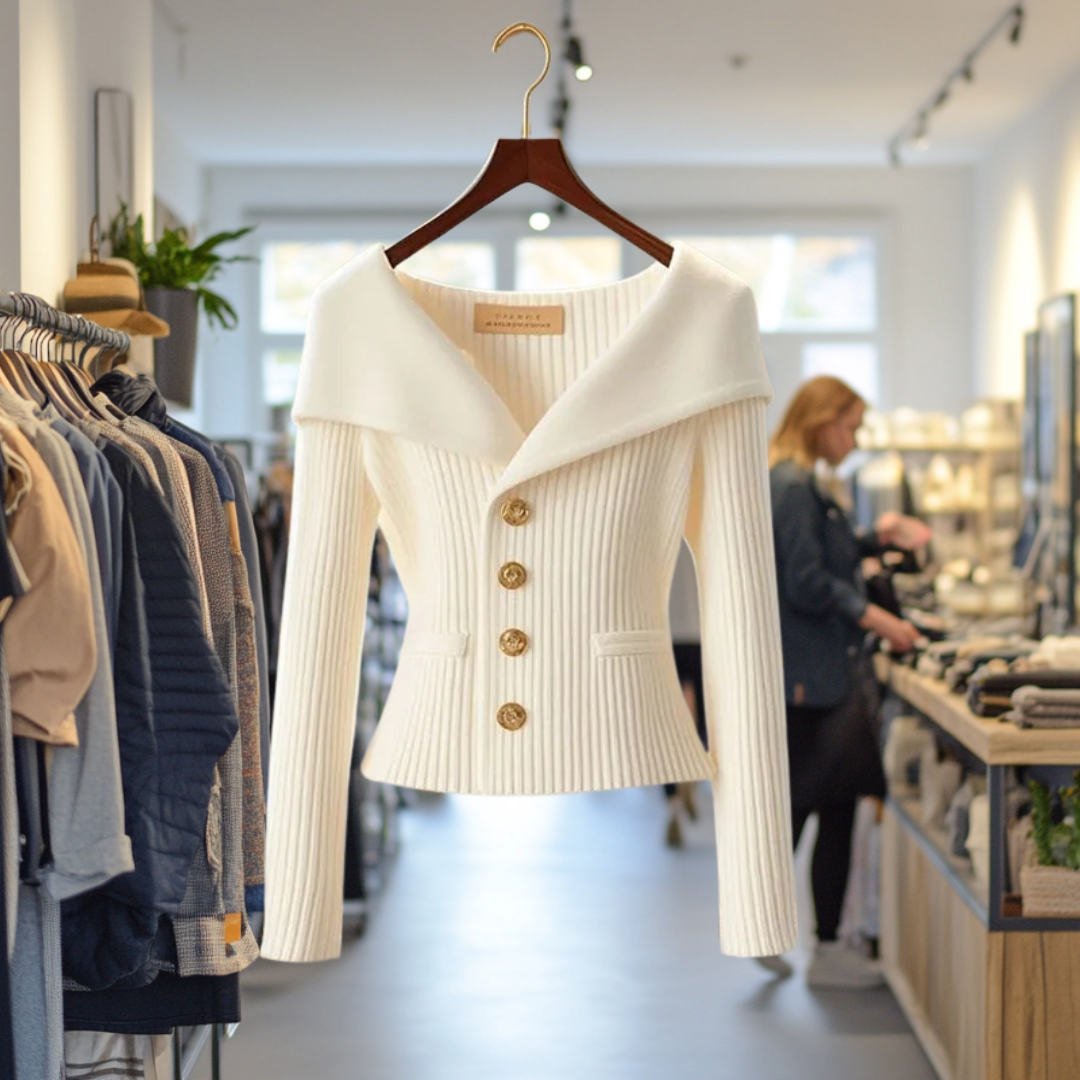 Gilet Chic Luxe pour Style Superposé