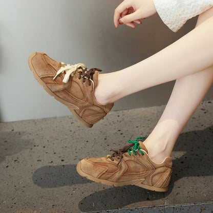 Baskets décontractées en daim pour un confort quotidien