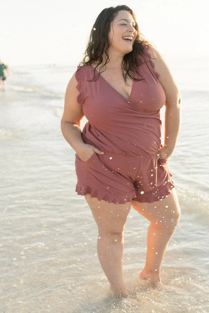 Maillot de bain gainant avec soutien-gorge intégré