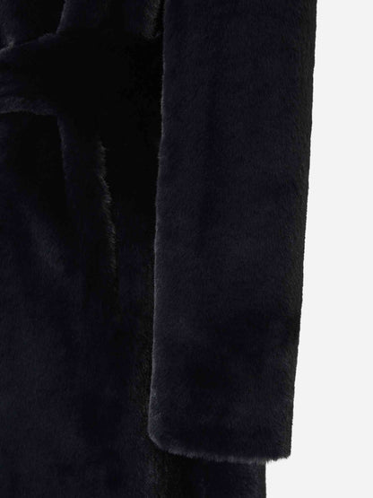 Manteau Chic en Fausse Fourrure pour un Style Hivernal Élégant