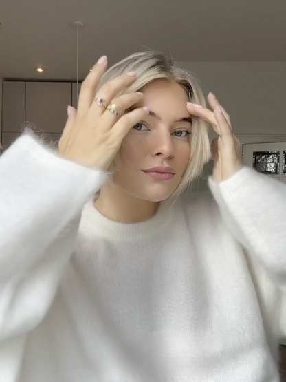 Pull en maille de mohair doux et confortable