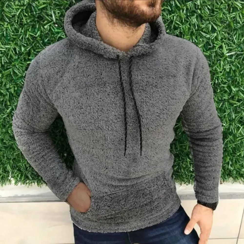 Pull à Capuche Moderne Stylé pour Homme avec Poche