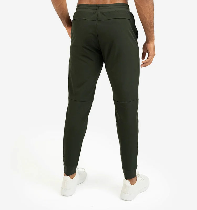 Pantalon ajusté extensible durable et premium hommes