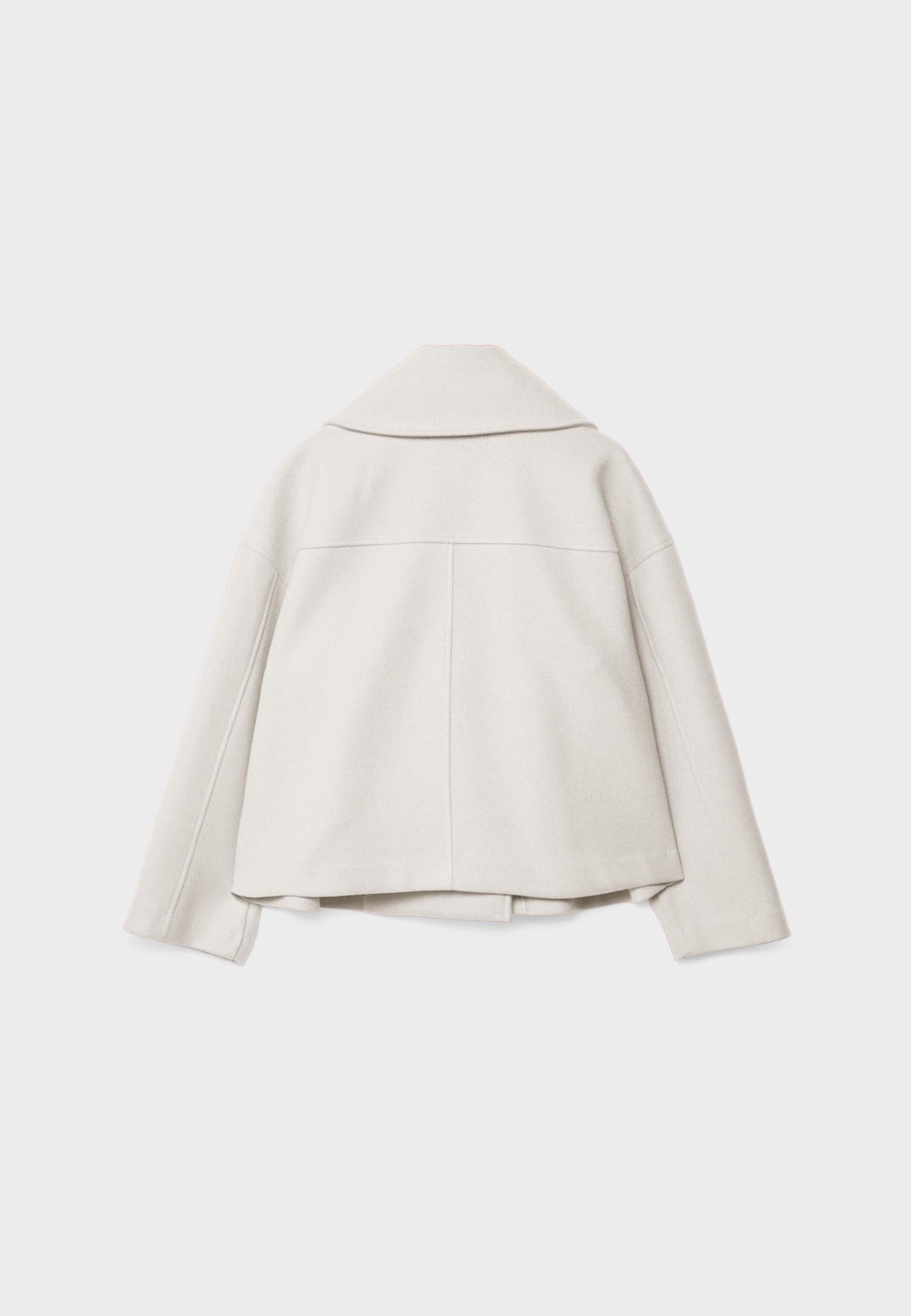 Manteau court classique intemporel pour femmes