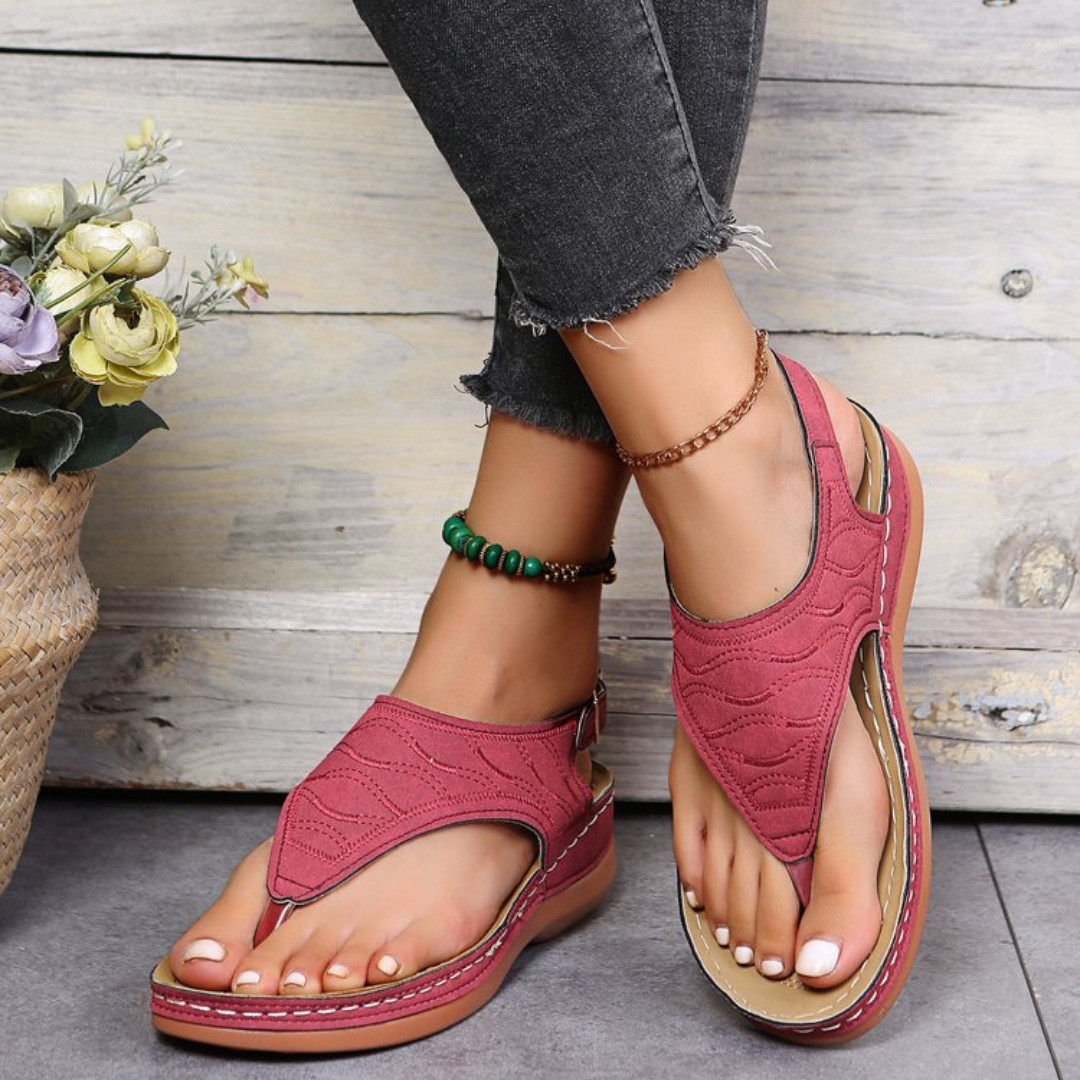 Sandales orthopédiques confortables pour un maintien tout au long de la journée