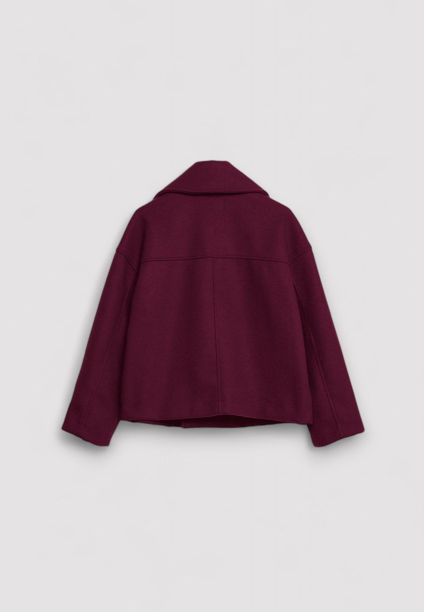 Manteau court classique intemporel pour femmes