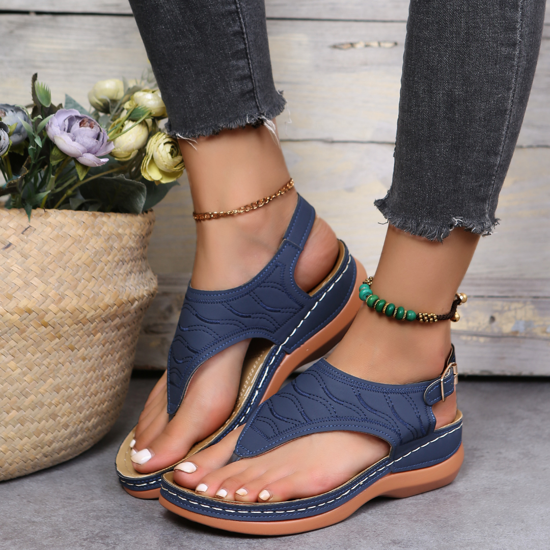 Sandales orthopédiques confortables pour un maintien tout au long de la journée