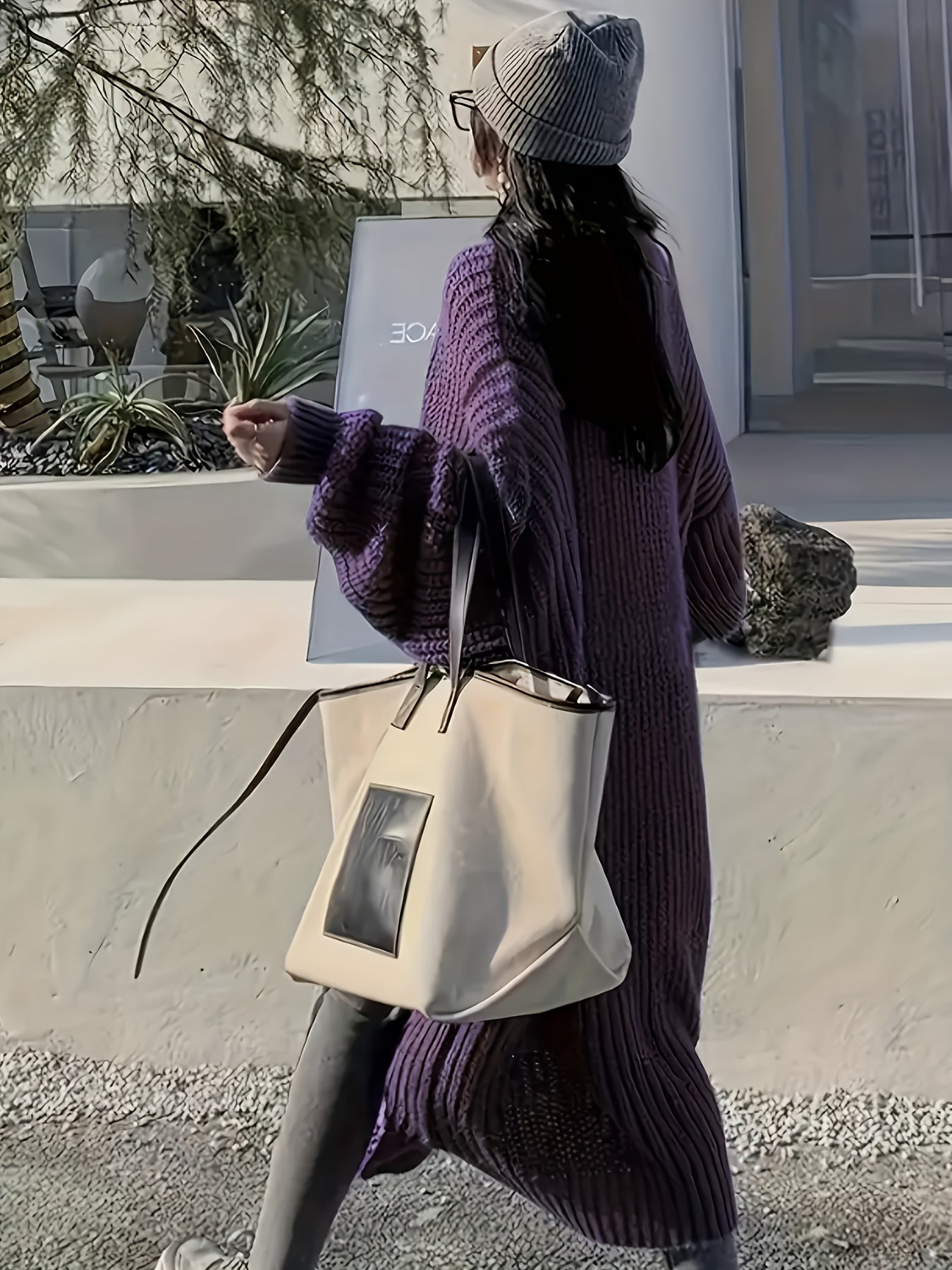 Cardigan en maille ceinturé confortable pour femmes