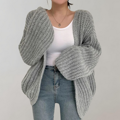 Cardigan Tricot Épais et Confortable pour Femmes