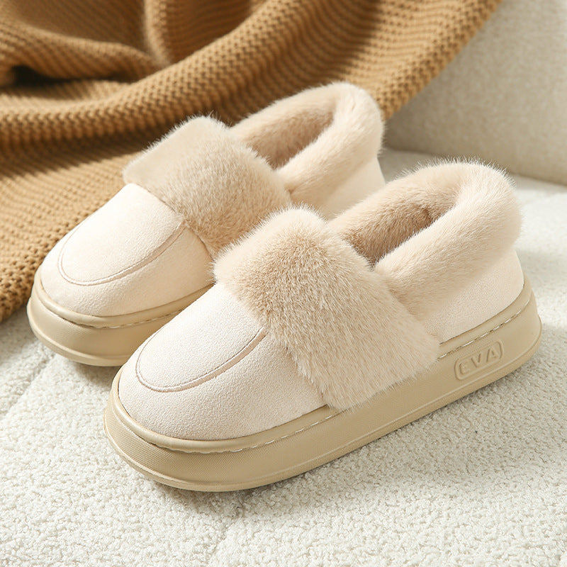 Chaussons Douillets en Peluche pour Femmes