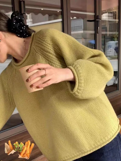 Pull en maille surdimensionné et confortable pour un style décontracté