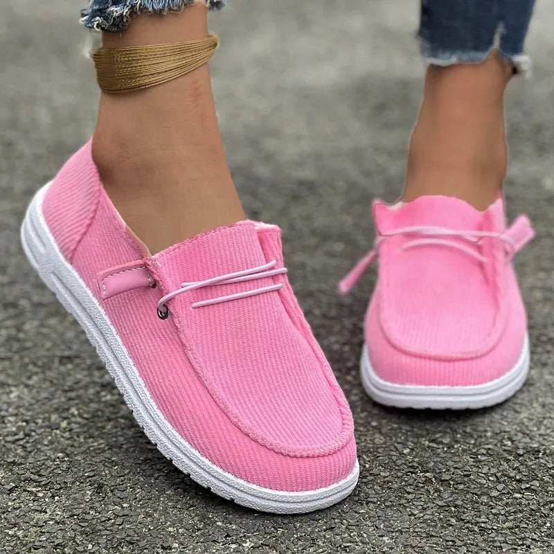 Chaussures à lacets décontractées pour femmes avec confort