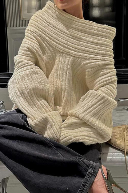Pull d'hiver en tricot confortable pour un confort décontracté