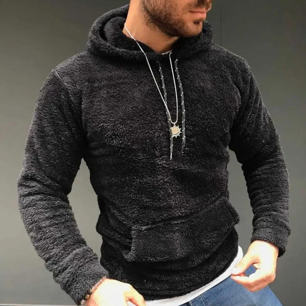 Pull à Capuche Moderne Stylé pour Homme avec Poche