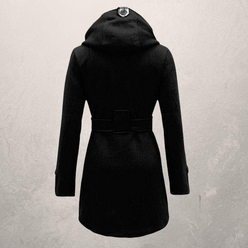 Manteau d'Hiver Élégant pour Femmes avec Ceinture