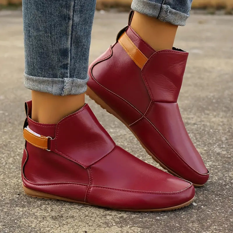 Bottines Ergonomiques Sans Lacets Pour Femmes