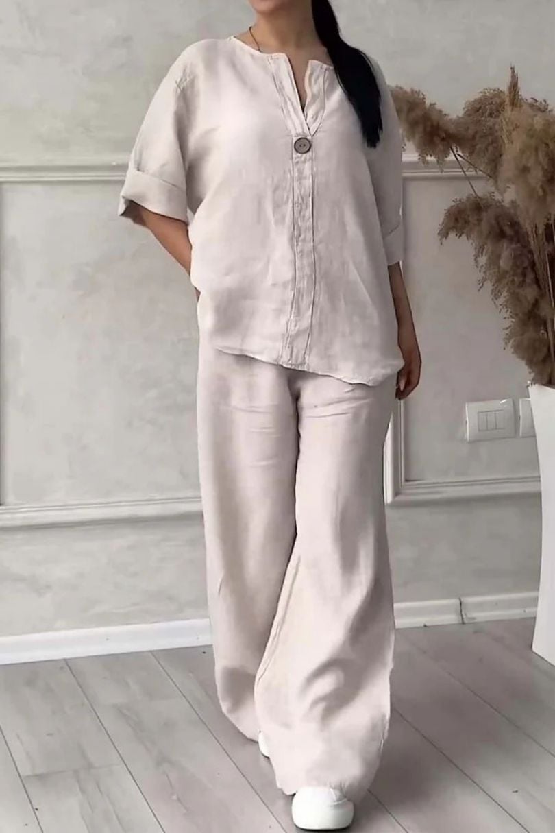 Chemise en tissu léger et respirant Natural Comfort