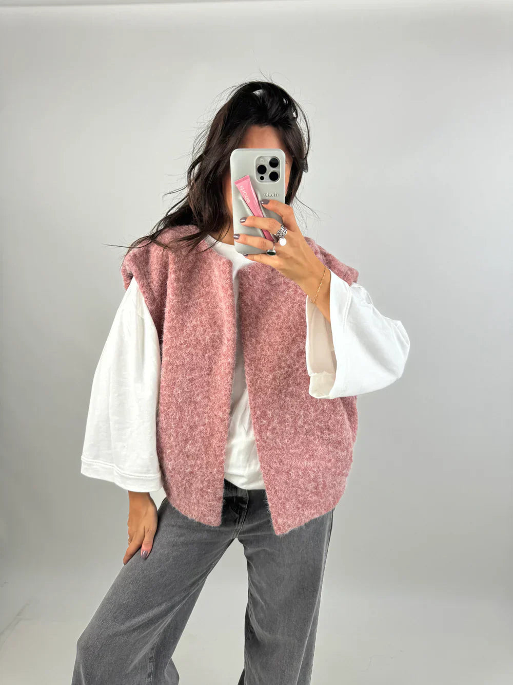 Veste Utility sans Manches avec Multiples Poches