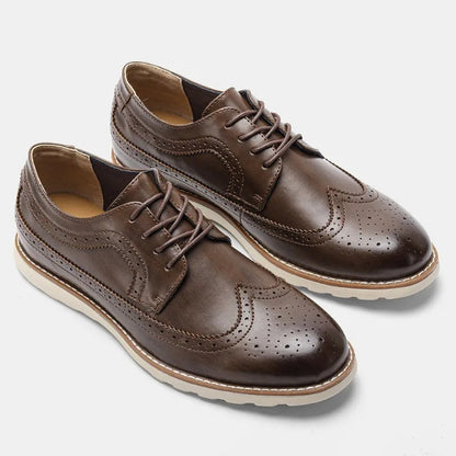 Chaussures habillées en cuir classiques pour hommes