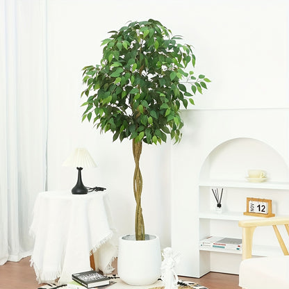 1pc Ficus Artificiel en Soie 120cm à 210cm