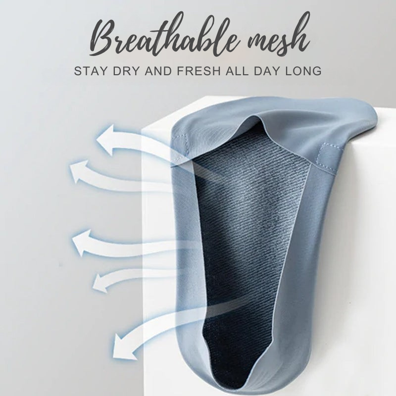 Chaussettes de confort Silk Ice antidérapantes pour un confort toute la journée