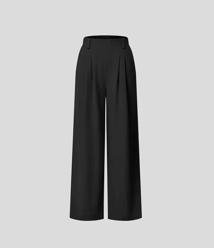 Pantalon Confort Taille Haute Élégant pour Femme