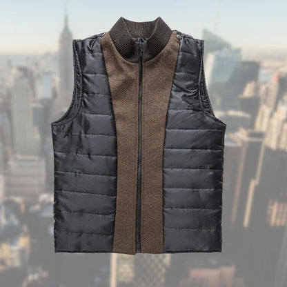 Ensemble Élégant Manteau et Gilet pour Hommes