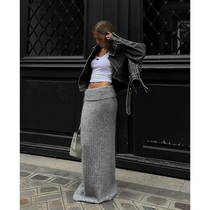 Veste de motard classique en cuir noir