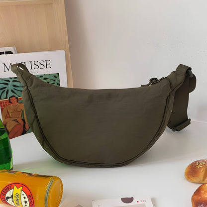 Sac à Bandoulière Croissant Luxe pour Femmes