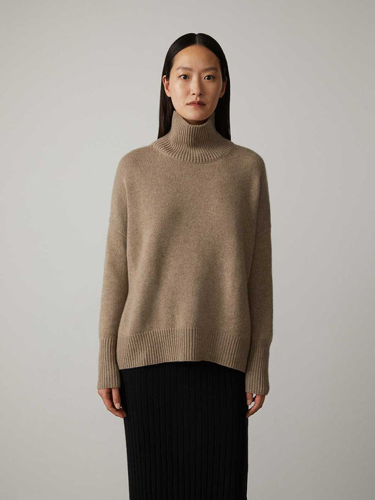 Pull Turtleneck Chic et Doux pour Femmes