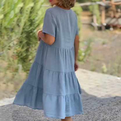 Robe ample pour femmes coupe trapèze confortable pour un usage quotidien