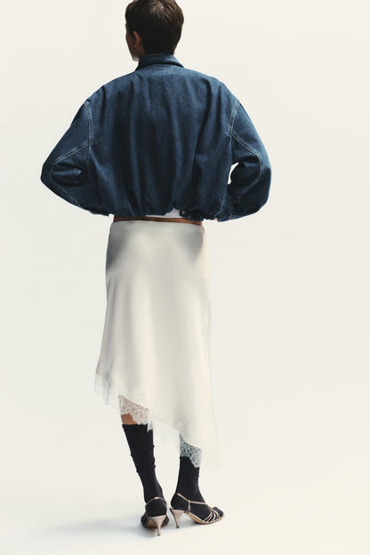 Veste en jean vintage classique inspirée