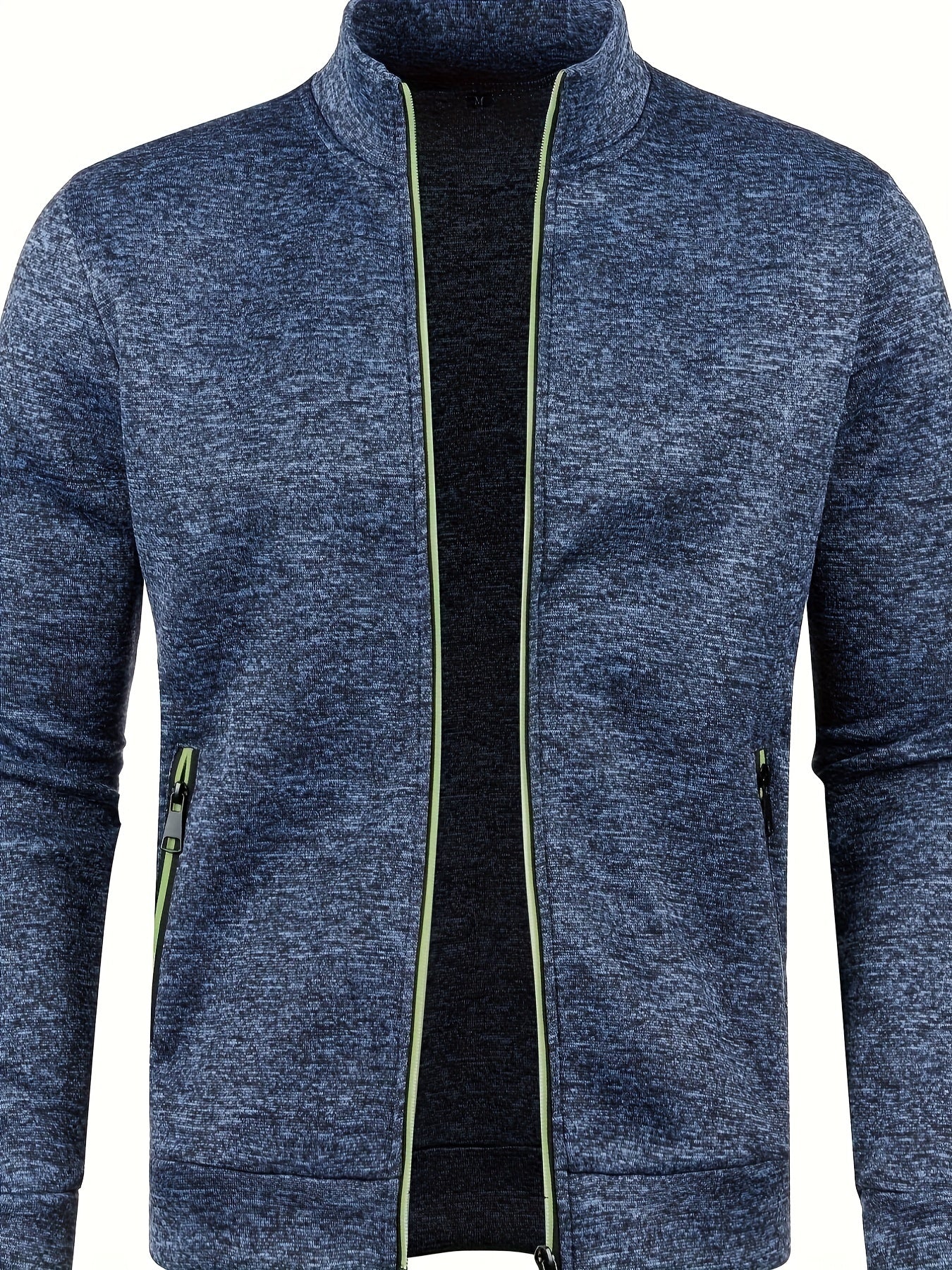 Cardigan stylé en tricot à fermeture intégrale hommes