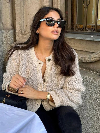 Veste Chic pour Femme Parfaite pour les Soirées d'Automne