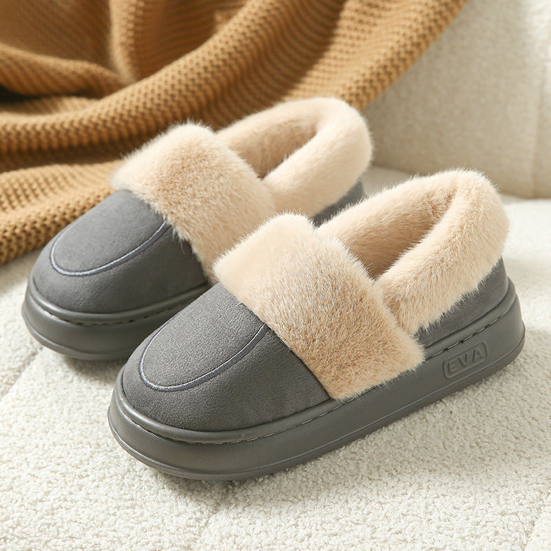 Chaussons Douillets en Peluche pour Femmes