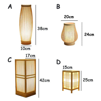 Lampe de Style Japonais Nordic Moderne