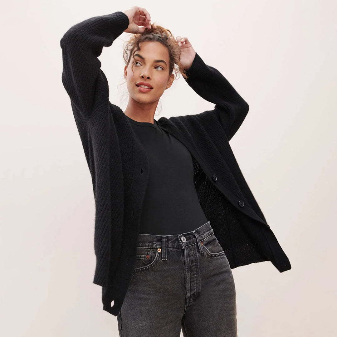 Cardigan Tricoté Doux et Confortable pour Femmes