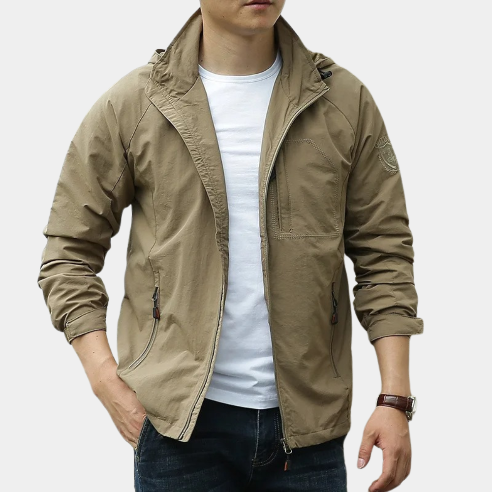 Veste Zippée Légère et Moderne pour Homme