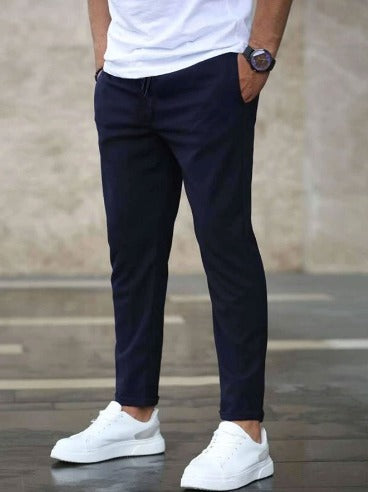 Pantalons de Luxe Premium Stretch Tailleur Hommes