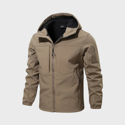 Veste Ajustée Moderne avec Capuche pour Homme