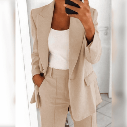 Ensemble Élégant Tailleur Luxueux pour Femmes