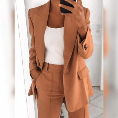 Ensemble Élégant Tailleur Luxueux pour Femmes